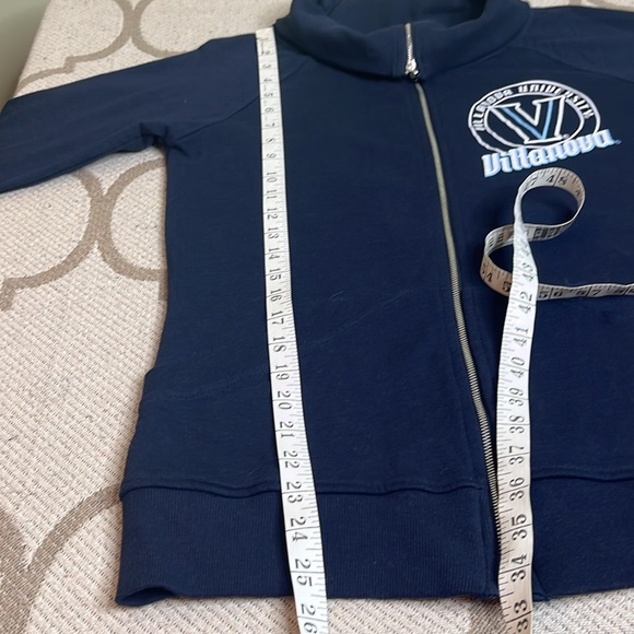 Women’s Stadium Athletics ‘Villanova University’ mock neck  zip up fitted jacket - Picture 8 of 16